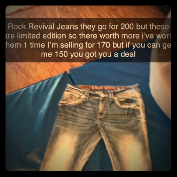 Rock revival jeans limited edition